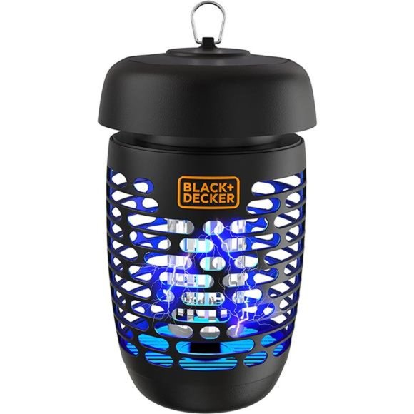 BLACK+DECKER Bug Zapper Electric Lantern with Insect Tray, 625 Square Feet - Picture 2 of 6